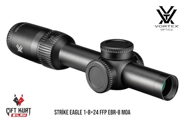 VORTEX STRIKE EAGLE 1-8X24 FFP EBR-8(MOA) TÜFEK DÜRBÜNÜ